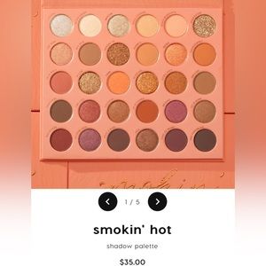 ✅colourpop smoking’ hot palette.
